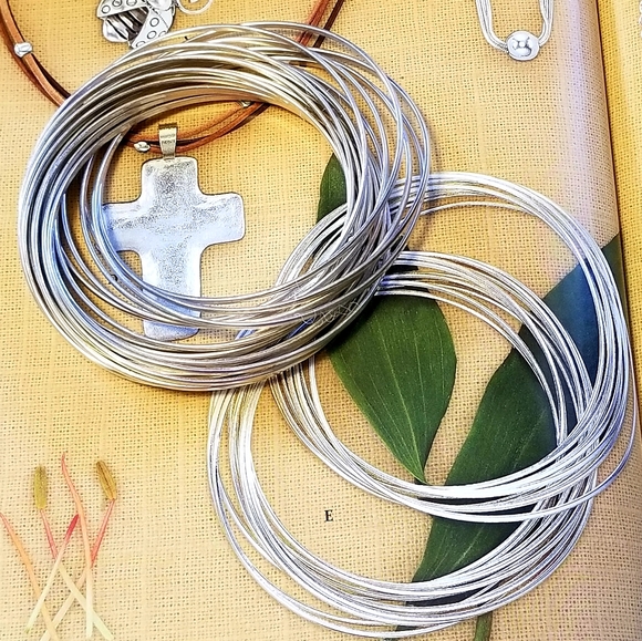 Silpada Sterling Silver 21 Bangle Salute Bracelet - Picture 11 of 12